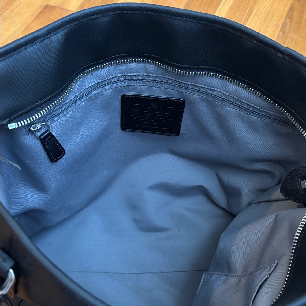 Coach Black Leather Purse - Picture 9 of 11